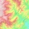 Labranzagrande topographic map, elevation, terrain