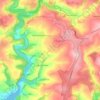 Buckland Monachorum topographic map, elevation, terrain