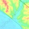 Amazonia topographic map, elevation, terrain