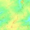 Ashbocking topographic map, elevation, terrain