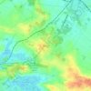 Médis topographic map, elevation, terrain