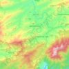 Marmelópolis topographic map, elevation, terrain