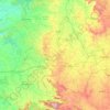 Dahod topographic map, elevation, terrain
