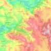 Municipal Unit of Lagkadia topographic map, elevation, terrain