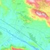 Anagni topographic map, elevation, terrain