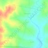 Byrasandra topographic map, elevation, terrain