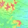 Shamshabad Reserved Forest topographic map, elevation, terrain