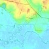 Geldeston topographic map, elevation, terrain