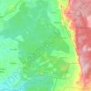 Isukha East ward topographic map, elevation, terrain