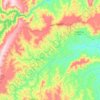 Berilo topographic map, elevation, terrain