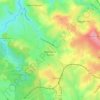 Beaubec-la-Rosière topographic map, elevation, terrain
