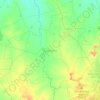 Hatod Tahsil topographic map, elevation, terrain