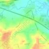 Kislingbury topographic map, elevation, terrain