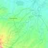 Sungai Ogan topographic map, elevation, terrain