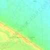 Konduga topographic map, elevation, terrain