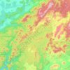 Maredumilli topographic map, elevation, terrain