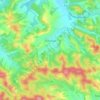 Sóshartyán topographic map, elevation, terrain
