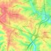 Concord topographic map, elevation, terrain