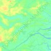 Kecamatan Gaung Anak Serka topographic map, elevation, terrain