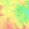 Anantapur topographic map, elevation, terrain