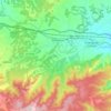 Vimbodí i Poblet topographic map, elevation, terrain