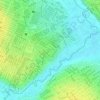Bana Katanga topographic map, elevation, terrain