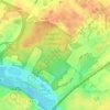 Rutgers Ecological Preserve topographic map, elevation, terrain