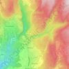 Ronzone topographic map, elevation, terrain