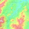 Town of Jay topographic map, elevation, terrain