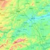 Mayang Miao Autonomous County topographic map, elevation, terrain