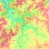 Beni Chaib topographic map, elevation, terrain