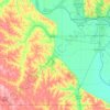 Dakota County topographic map, elevation, terrain