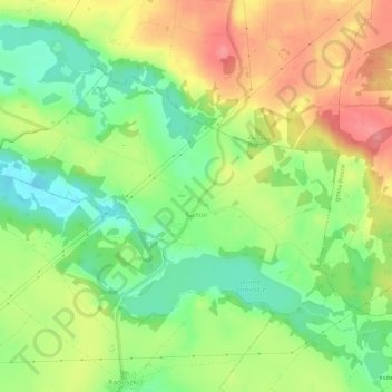 Samin topographic map, elevation, terrain