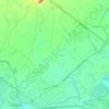 Funza topographic map, elevation, terrain