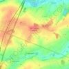 Monchy-le-Preux topographic map, elevation, terrain