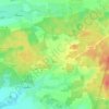 Buko topographic map, elevation, terrain