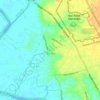 Tan An Ward topographic map, elevation, terrain