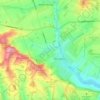 Broughton topographic map, elevation, terrain