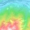 Pfaffenhofen topographic map, elevation, terrain