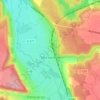 Glos-sur-Risle topographic map, elevation, terrain