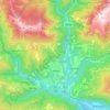 Lamon topographic map, elevation, terrain