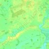 Wheldrake topographic map, elevation, terrain