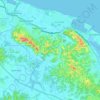 Muara Satu topographic map, elevation, terrain