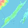 Lismore topographic map, elevation, terrain