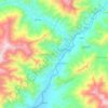 Asadabad topographic map, elevation, terrain