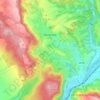 Hnátnice topographic map, elevation, terrain