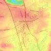 East Petersburg topographic map, elevation, terrain