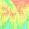 Elkmont topographic map, elevation, terrain