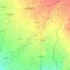 Karnal topographic map, elevation, terrain