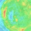 Buada topographic map, elevation, terrain